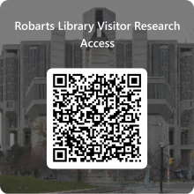 robarts library visitor research access qr code
